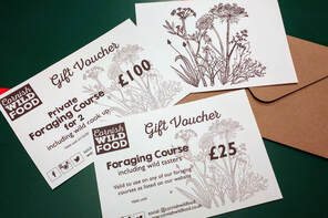 Gift Voucher Experience Day Foraging and Wild Food Cook Up